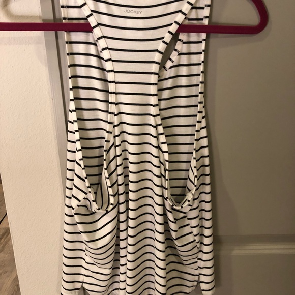 Jockey Razor Back Striped Tank - Picture 3 of 3